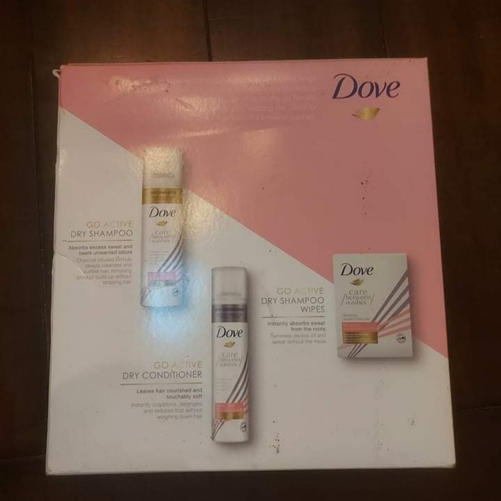 Dove Care between Washes Kit.